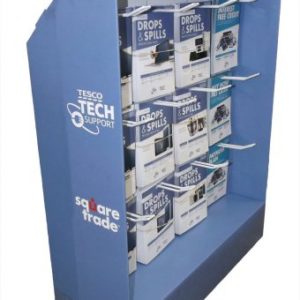 Hook display unit for Tesco