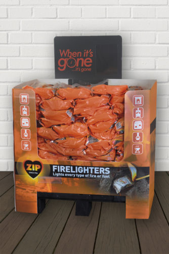 Pallet Display for Firelighters