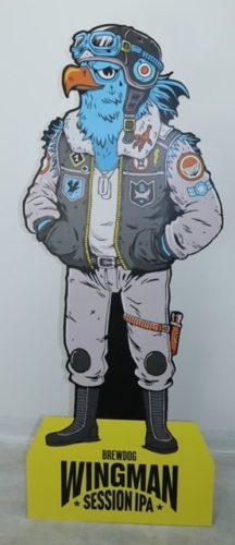Wingman IPA Standee