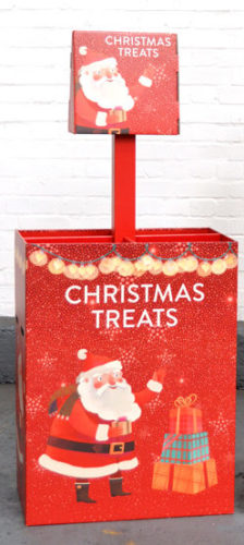 Advent Christmas Dump Bin