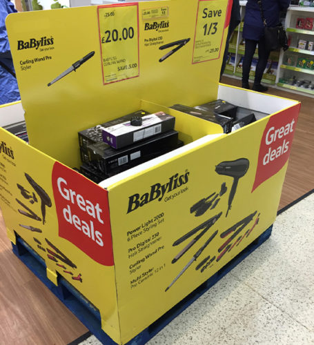 Full Pallet Display for BaByliss