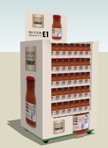 Lloyd Grossman Merchandising Unit